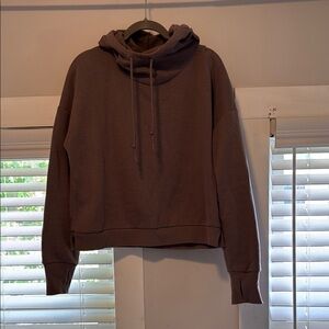 Women's Brown Hoodie Sweater